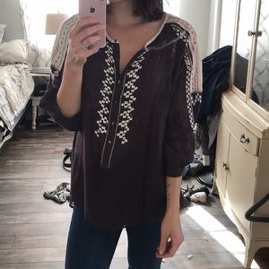Free People boho top